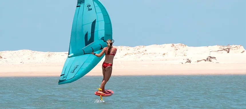 Wingfoil in Fuerteventura near Lajares — photo 4